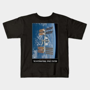 High Resolution Astronomy The International Space Station Kids T-Shirt